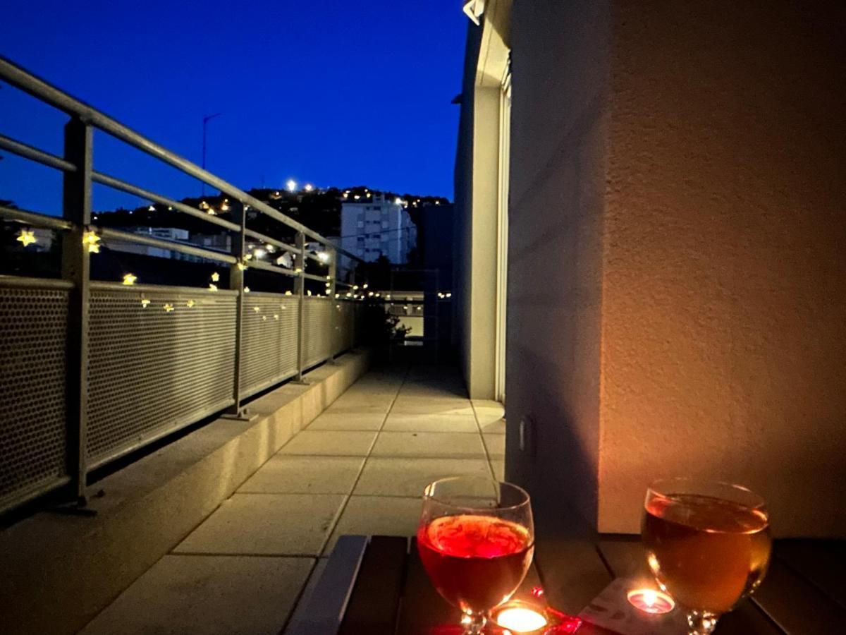 Nautilus Joli T3 Appartement Terrasse Climatisation Sète Extérieur photo
