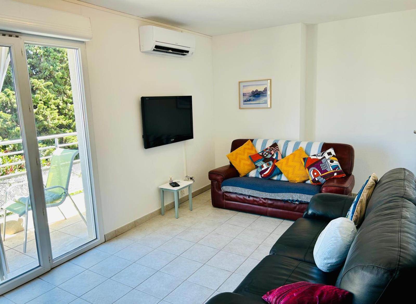 Nautilus Joli T3 Appartement Terrasse Climatisation Sète Extérieur photo